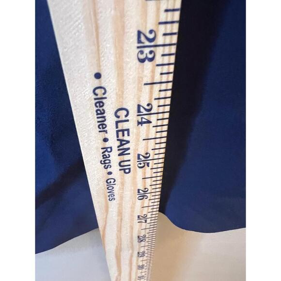 3.1 Phillip Lim Silk Navy Blue Beaded Collar Keyhole Back Sleeveless Blouse S - Picture 10 of 11